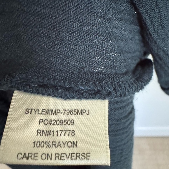 NEW Love Stitch women’s gauze crinkle cocoon style strap maxi dress size M L - Picture 3 of 4